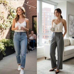 J.Crew Scallop Camisole Top in Ivory – Size 2 .